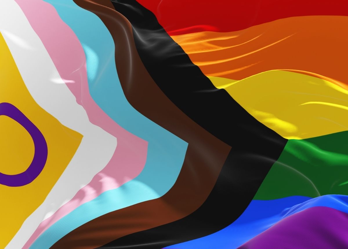A safe rainbow flag with the letter o, promoting IDAHOBIT.